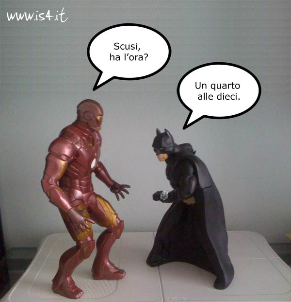 Ironman vs. Batman 1