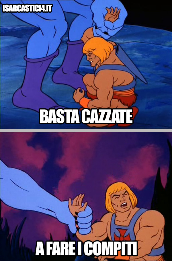 Masters Of The Universe, He-Man & Skeletor memes - Prima il dovere