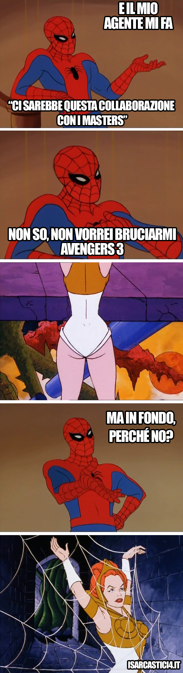 MOTU, Masters Of The Universe meme ita - Spider-Man