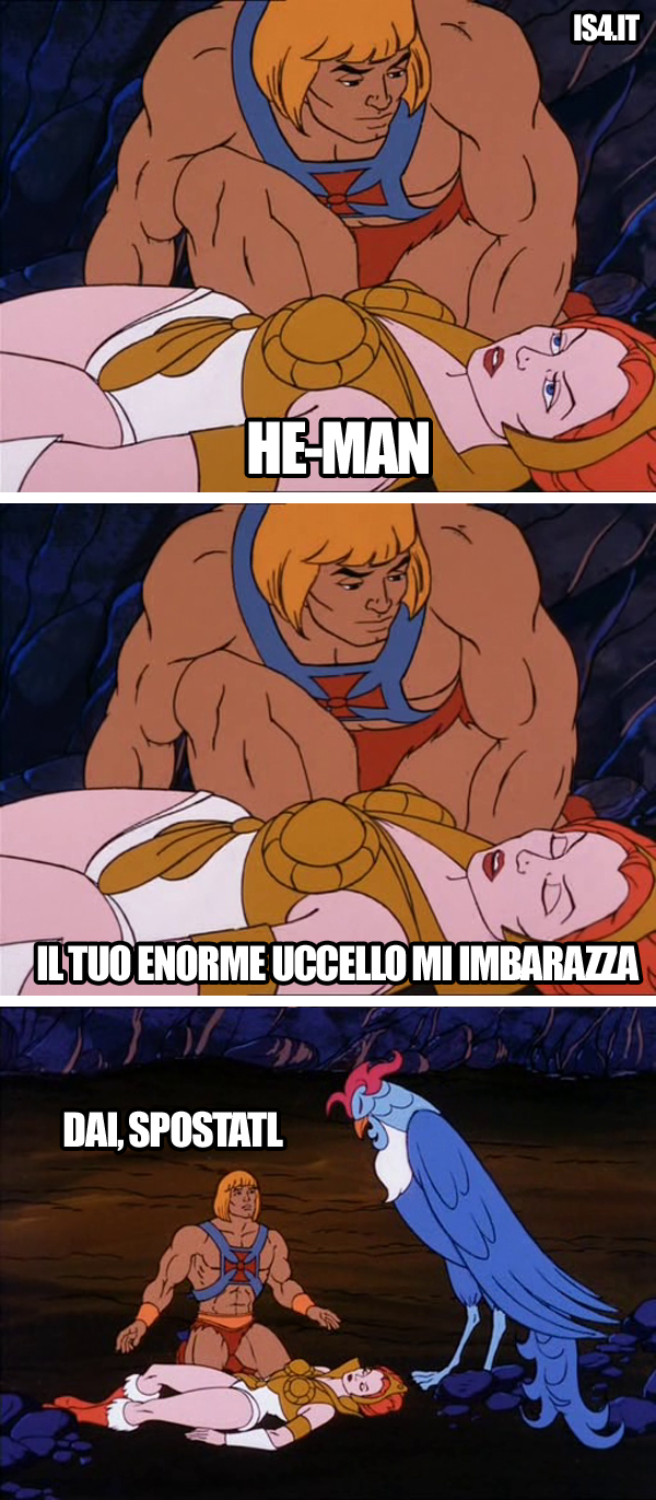 MOTU, Masters Of The Universe meme ita