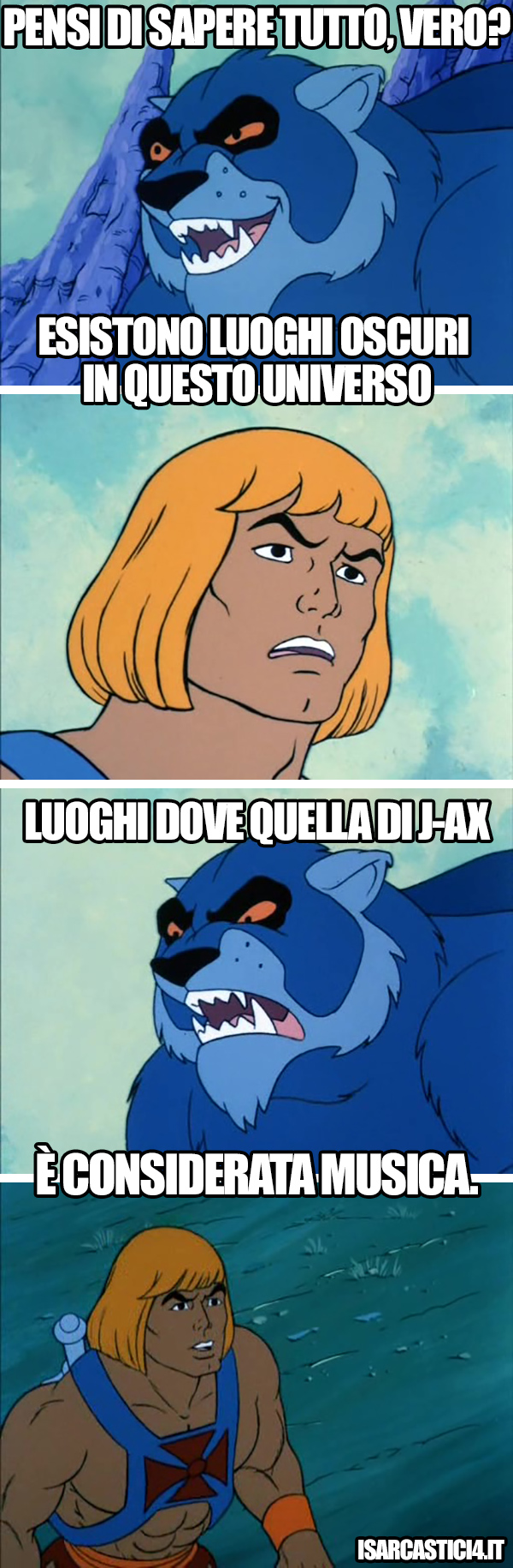 MOTU, Masters Of The Universe meme ita - Oscurità