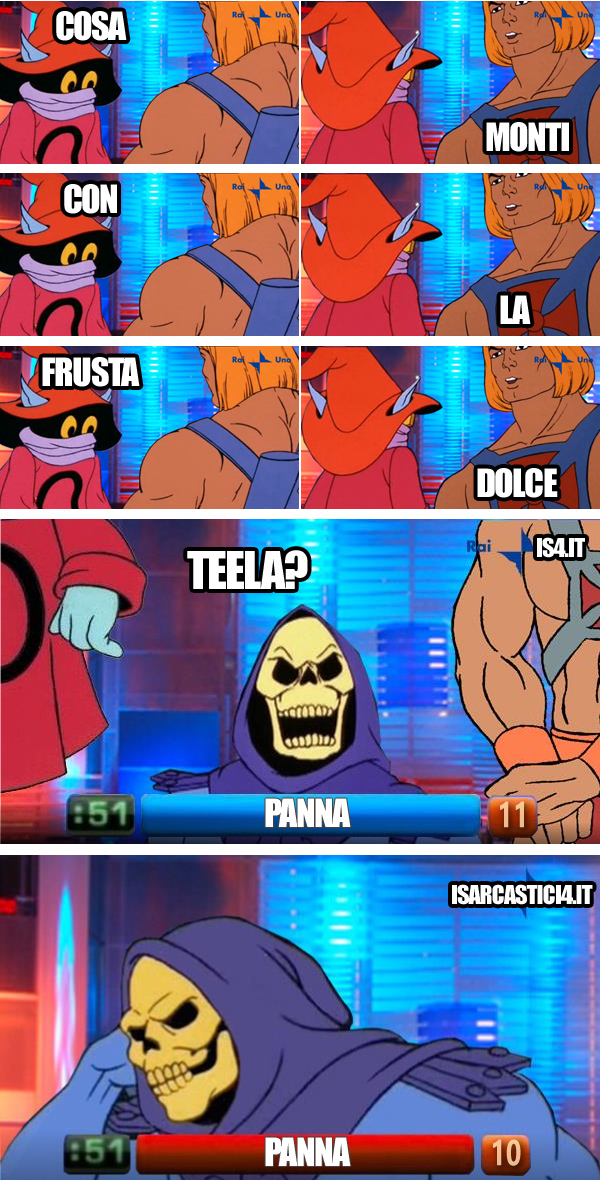 MOTU, Masters Of The Universe meme ita - Reazione a catena / Intesa vincente 24