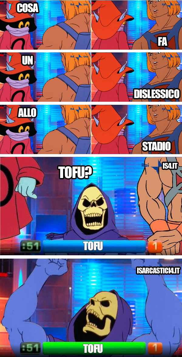 MOTU, Masters Of The Universe meme ita - Reazione catena, intesa vincente