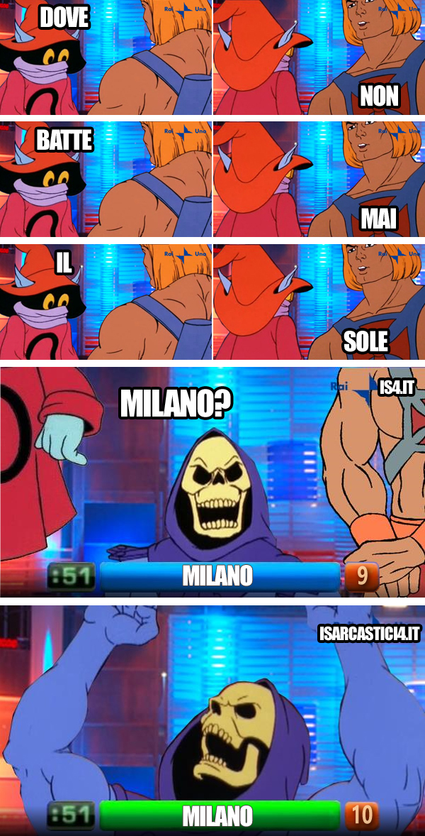 MOTU, Masters Of The Universe meme - Reazione a catena, Intesa vincente