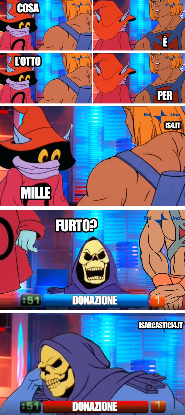 MOTU, Masters Of The Universe meme ita - Reazione catena, intesa vincente