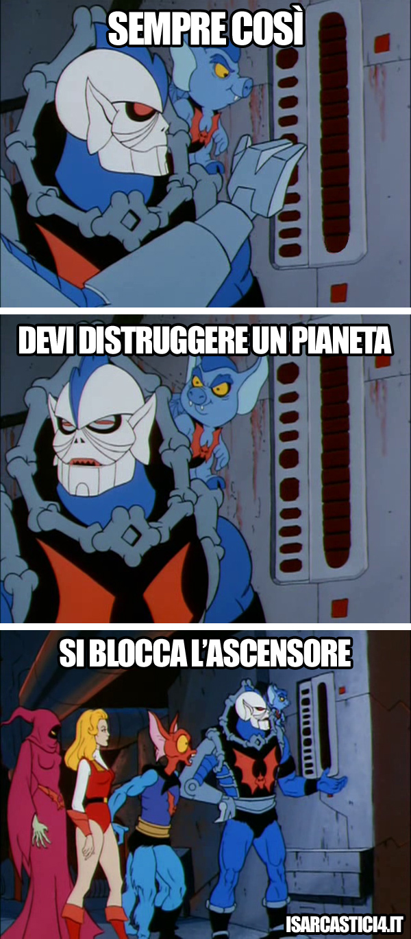 MOTU, Masters Of The Universe meme ita - Legge di Murphy