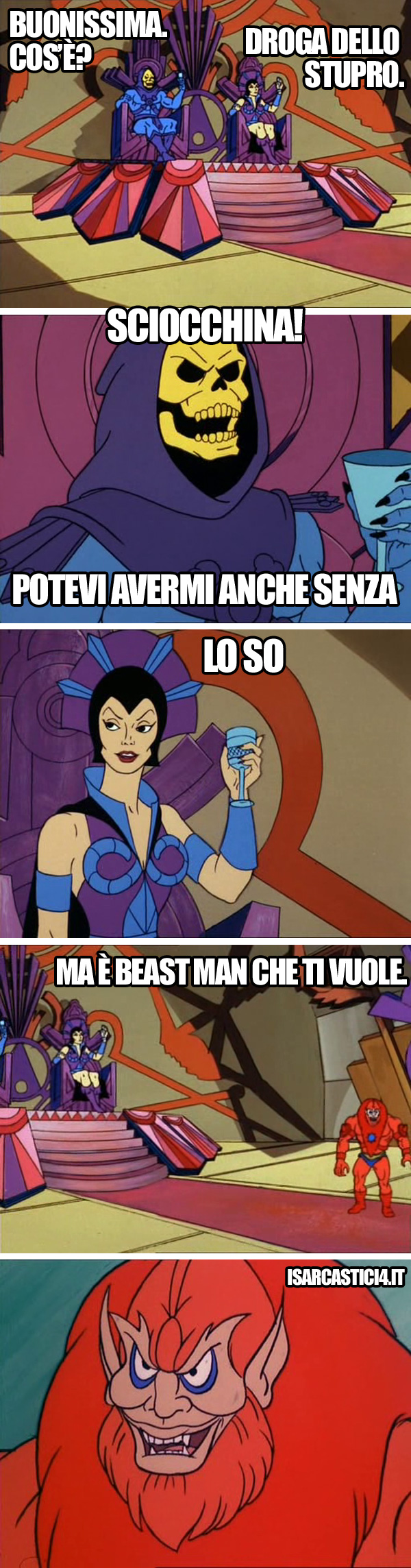 MOTU, Masters Of The Universe meme ita - Tradimento/02