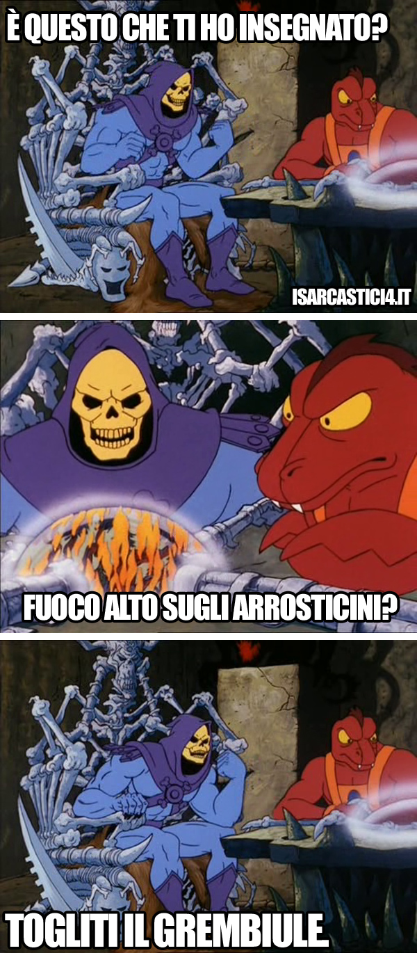 MOTU, Masters Of The Universe meme ita - Delusione