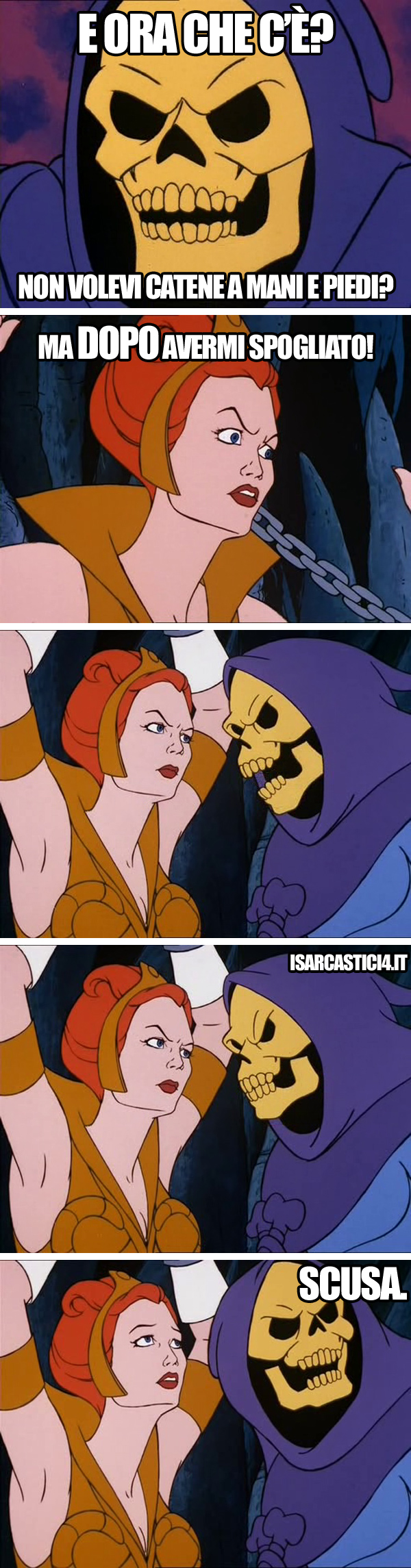 MOTU, Masters Of The Universe meme ita - Ordine