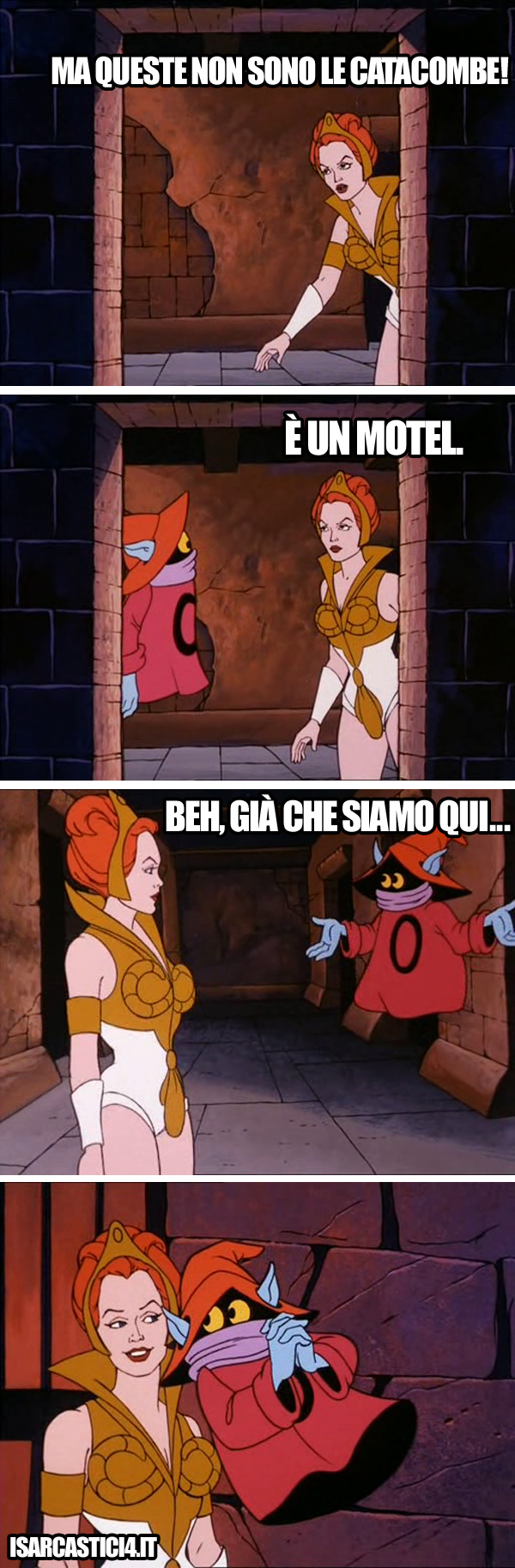 MOTU, Masters Of The Universe meme ita - Stanze a tema