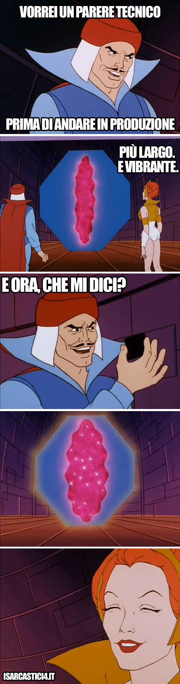 MOTU, Masters Of The Universe meme ita - Parere tecnico