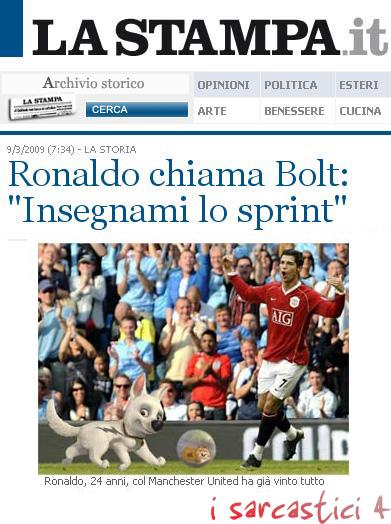 Ronaldo - Bolt