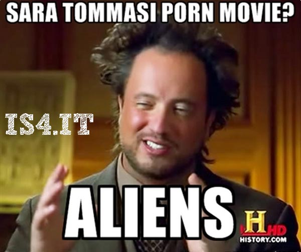 History guy meme: il film porno di Sara Tommasi