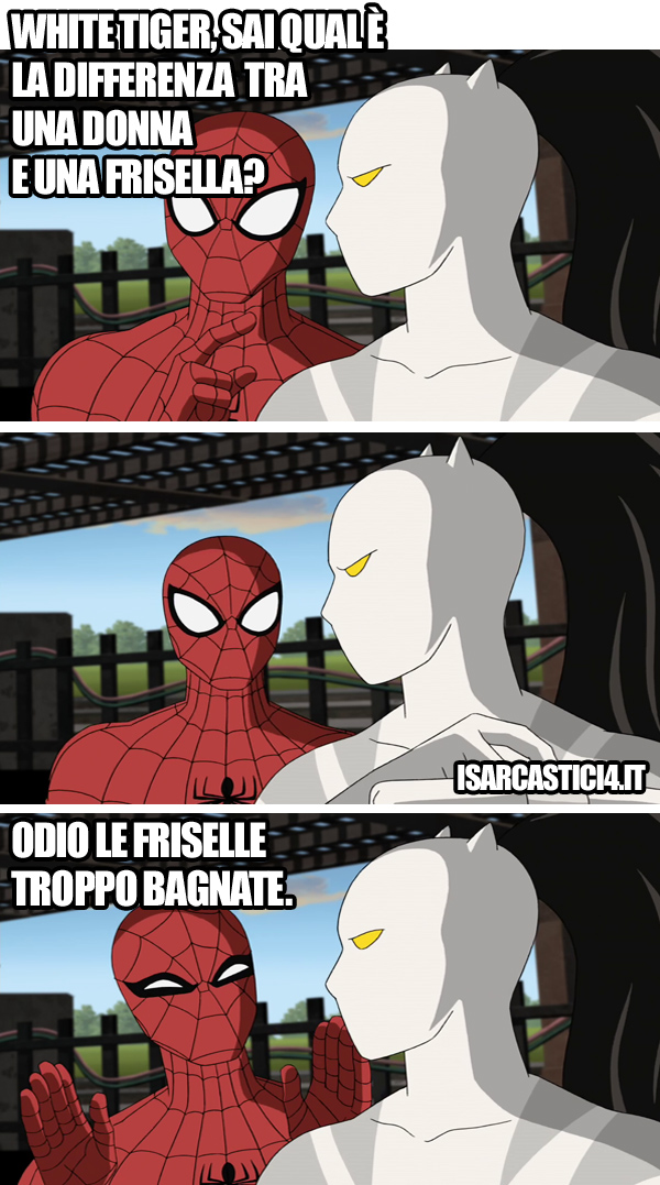 Ultimate Spider-Man animated series meme ita -  Differenza