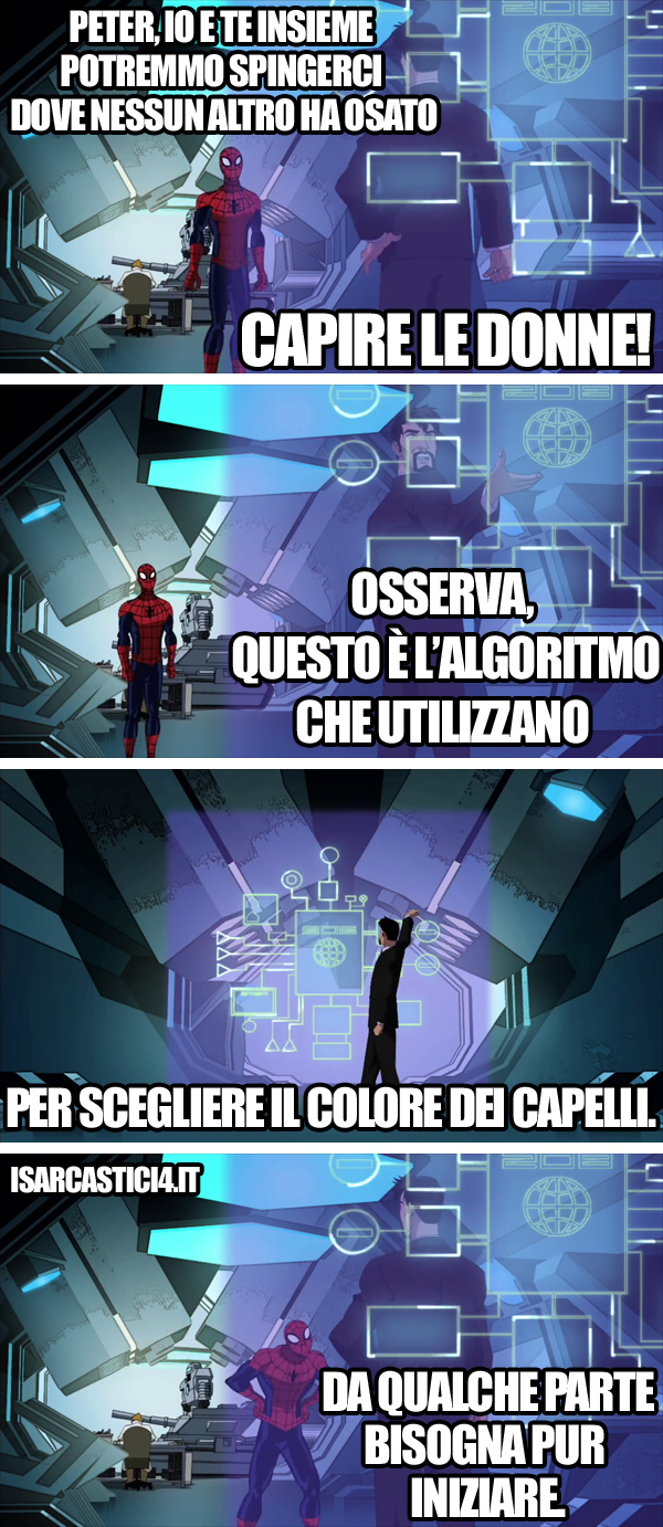 Ultimate Spider-Man animated series meme ita - 