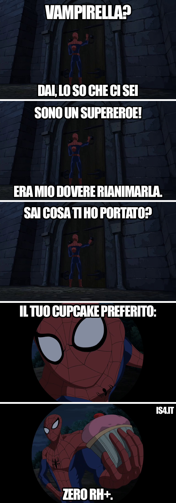 Ultimate Spider-Man animated series meme ita - Vampirella