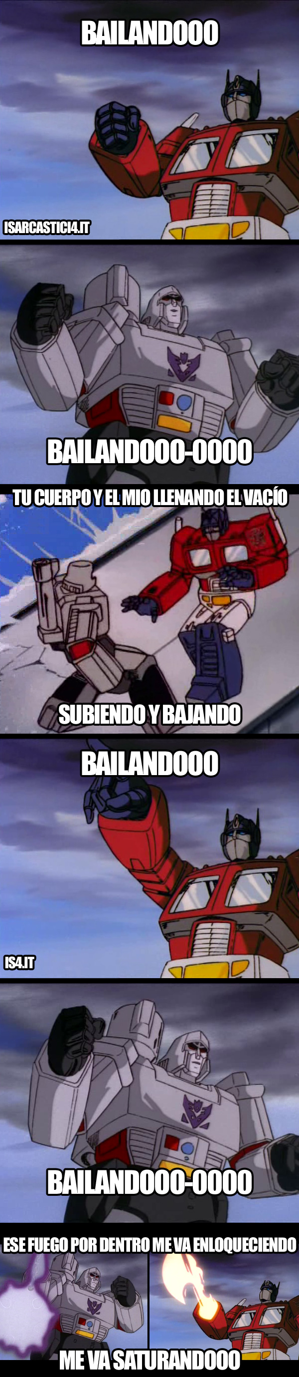Transformers meme - Enrique Iglesias feeat. Descemer Bueno, Gente de Zona