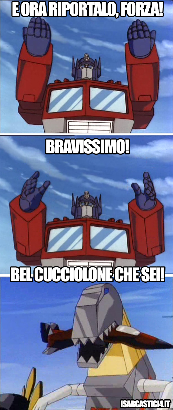 Transfomers meme ita - Forza!