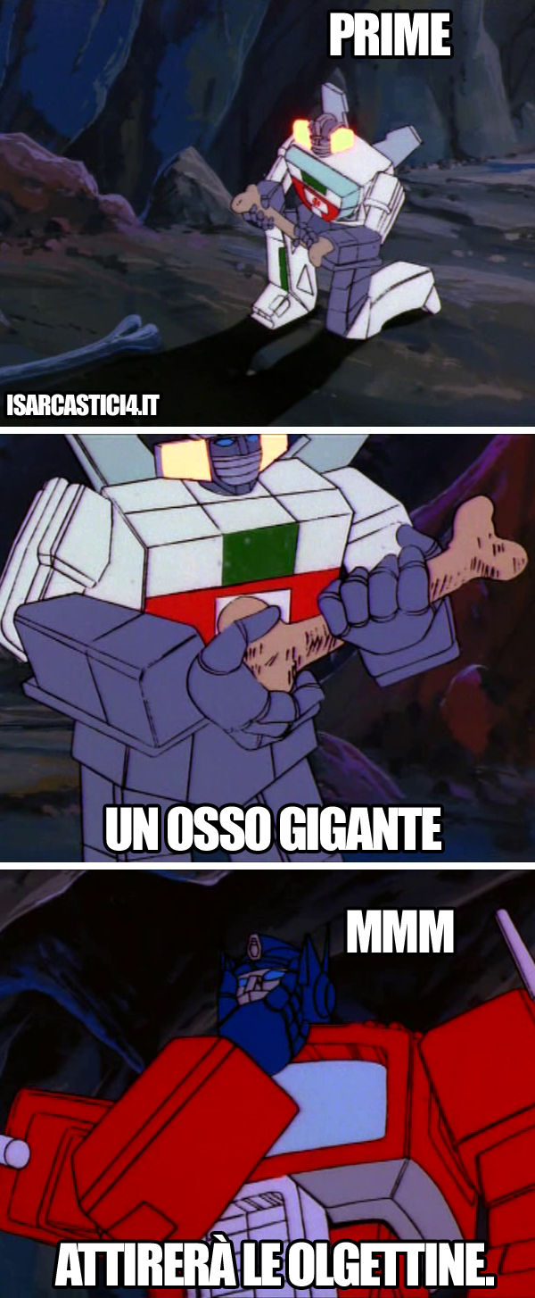 Transfomers meme ita - Osso