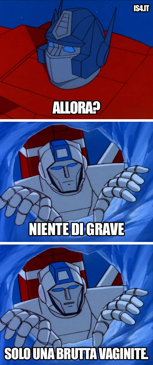 Transfomers meme ita - Allora?