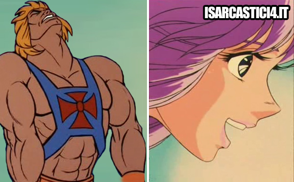 MOTU, Masters Of The Universe / Cavalieri Dello Zodiaco meme ita - L'emozione non ha voce