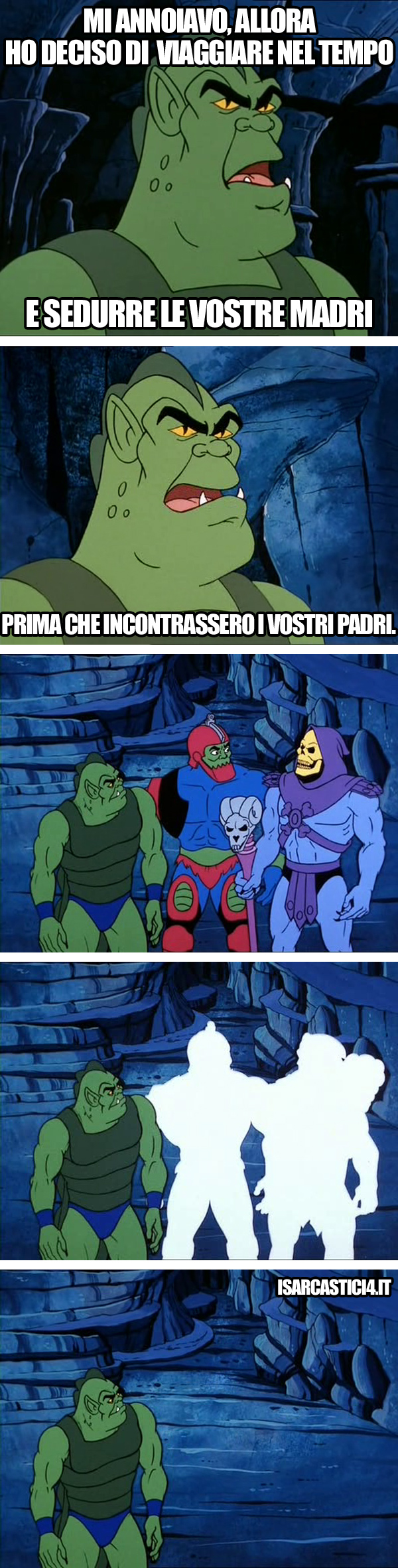 MOTU, Masters Of The Universe meme ita - Paradosso